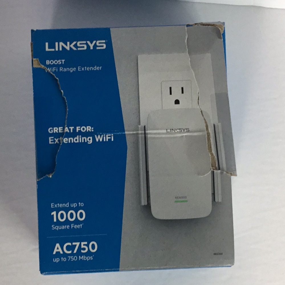 New Linksys wifi range extender RE6300